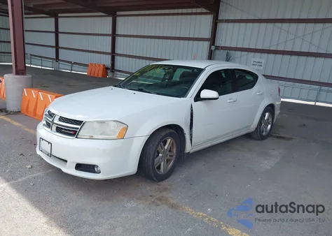 2014 Dodge Avenger Sxt from USA, damaged, VIN 1C3CDZCB3EN163775